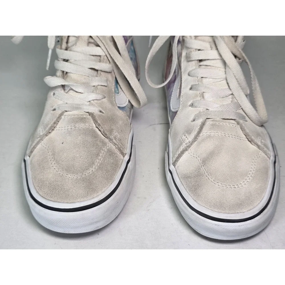 Vans‎ Filmore Hi Heart Tie Dye Women's Sneakers Size 8.5 High Top Suede Shoes